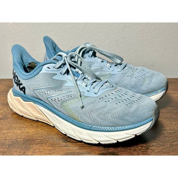 Hoka One One Shoes - Hoka One One Arahi 5 Women's Size 7B Blue Fog Running Shoes Sneakers 1115012